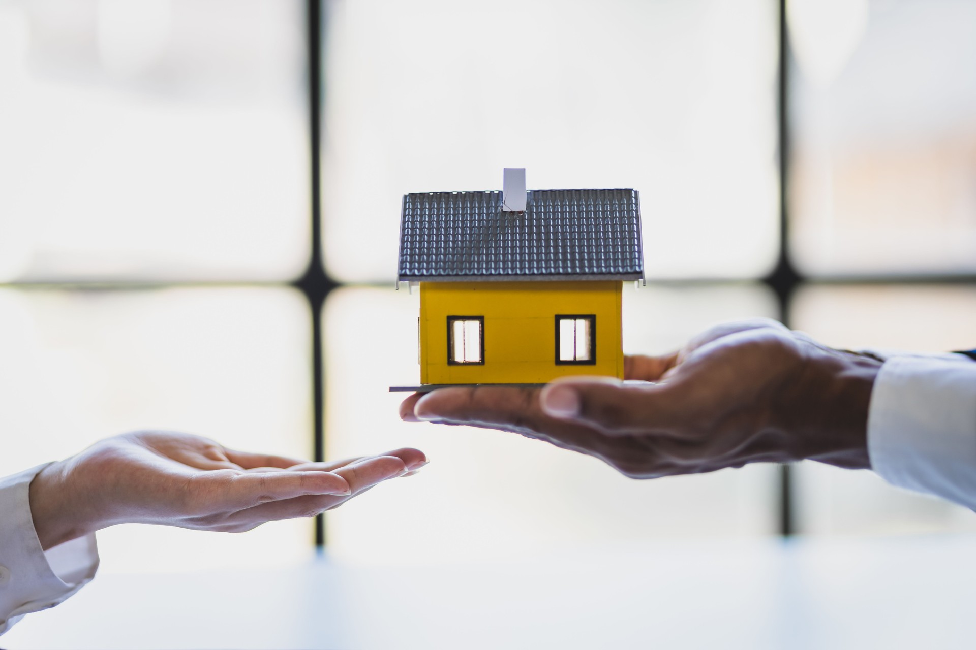 Real estate inheritance concept and contract agreement.