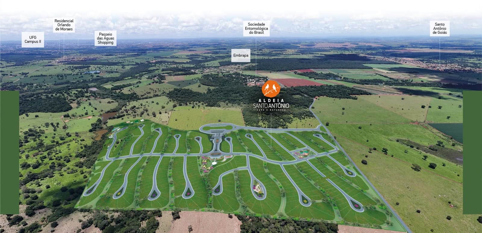 767 mil m² na GO-462, com um dos menores m² da região.
