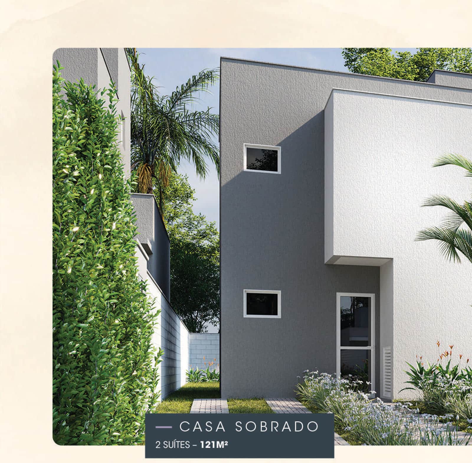 Casa sobrado 2 suítes
