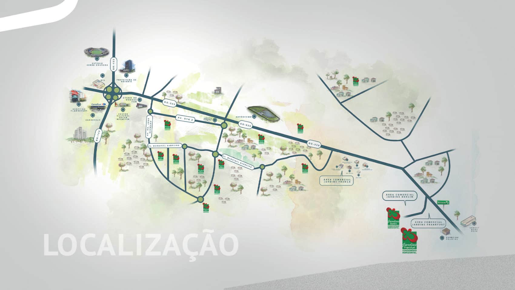 Vizinho do Berlim, na estrada que virou endereço.