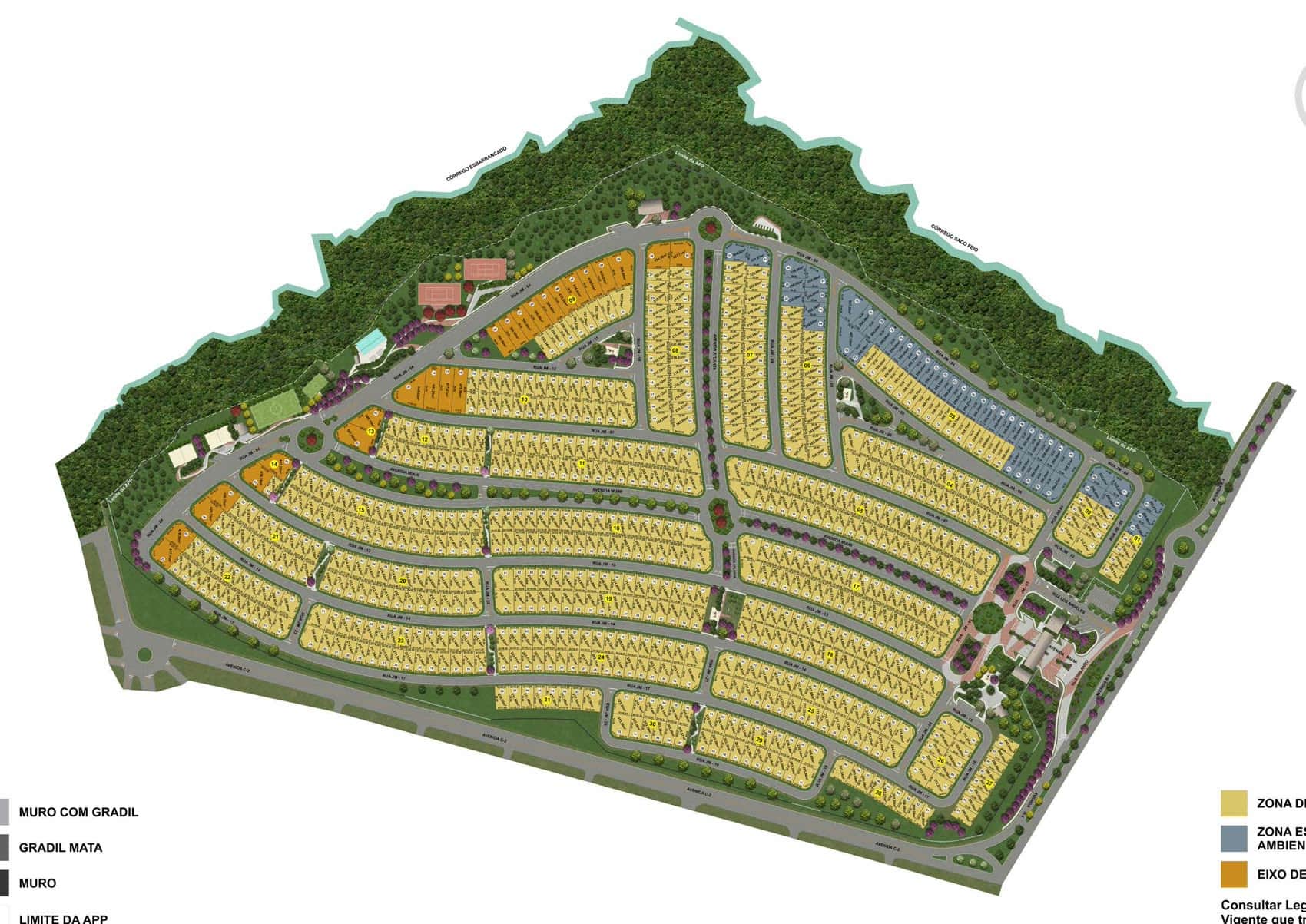 O lote de 200 m² — e o que isso significa.