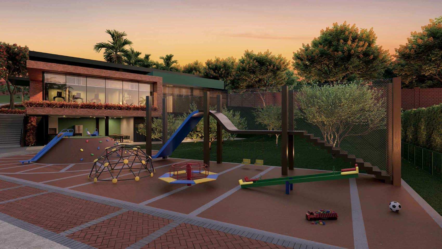 Playground do condomínio