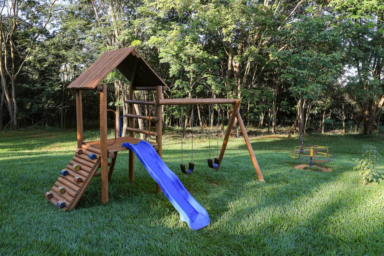 Playground de madeira